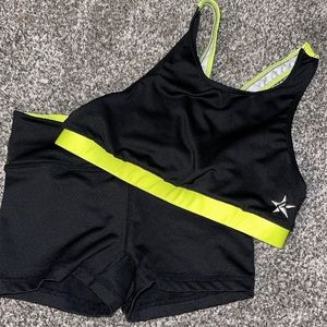 Rebel Athletic neon yellow set!